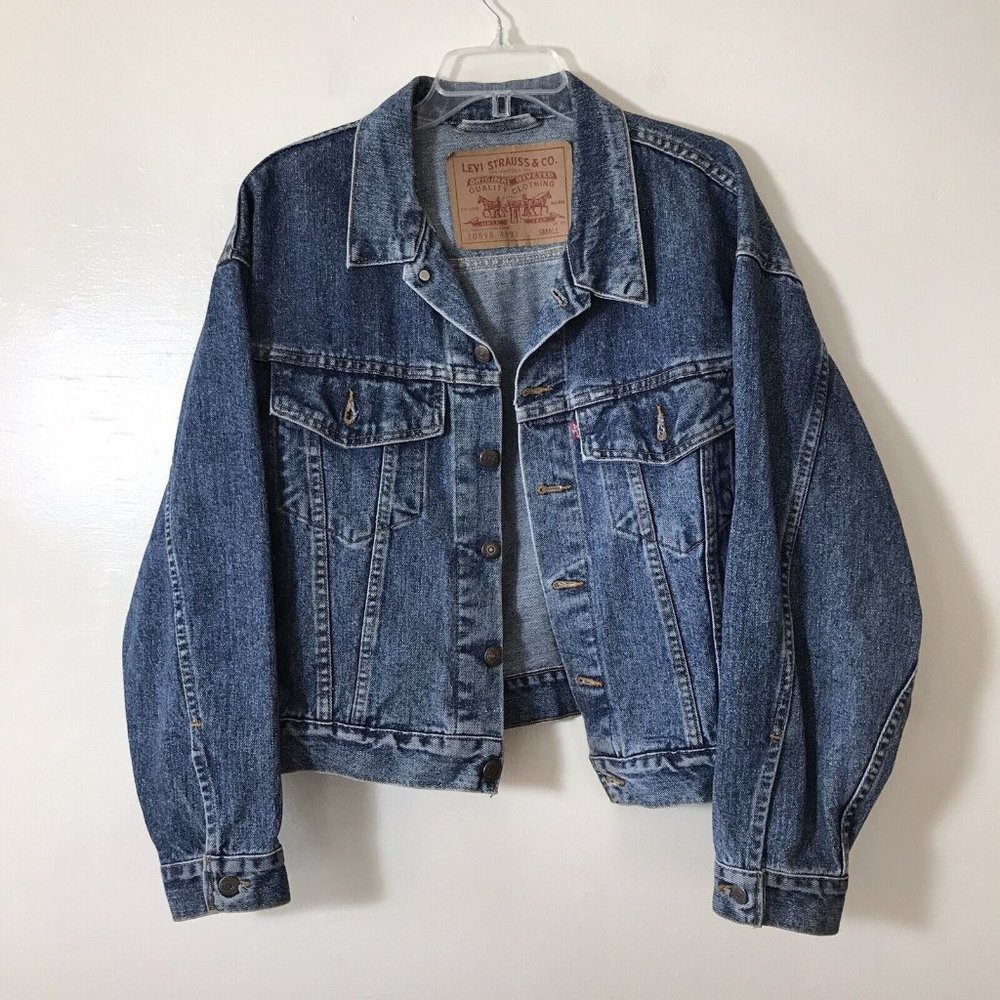 Vintage Levi’s Made In USA Boxy Mens Small Denim Jacket